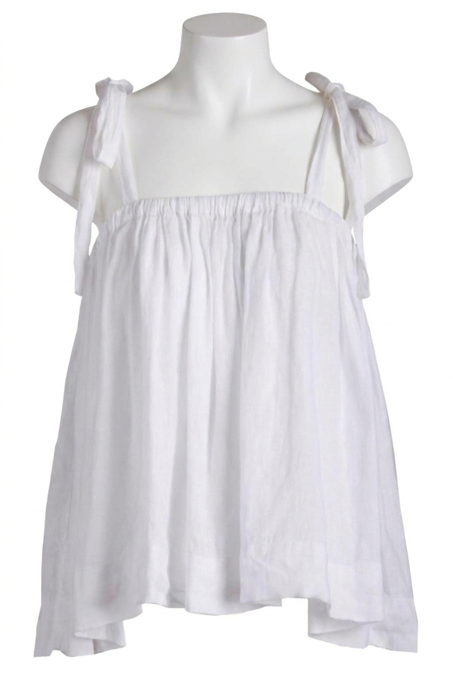 NEW LVHR women's carly top in white